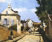 Pang Schwarz street map Camille Pissarro